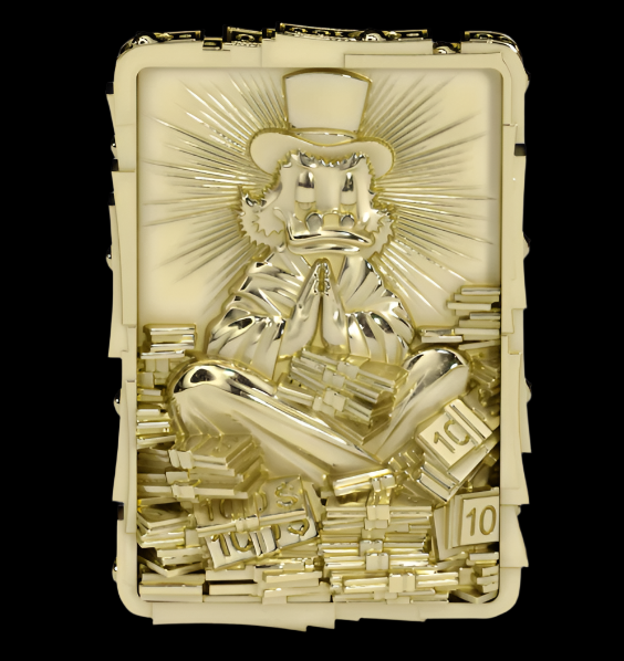 Scrooge Buddha