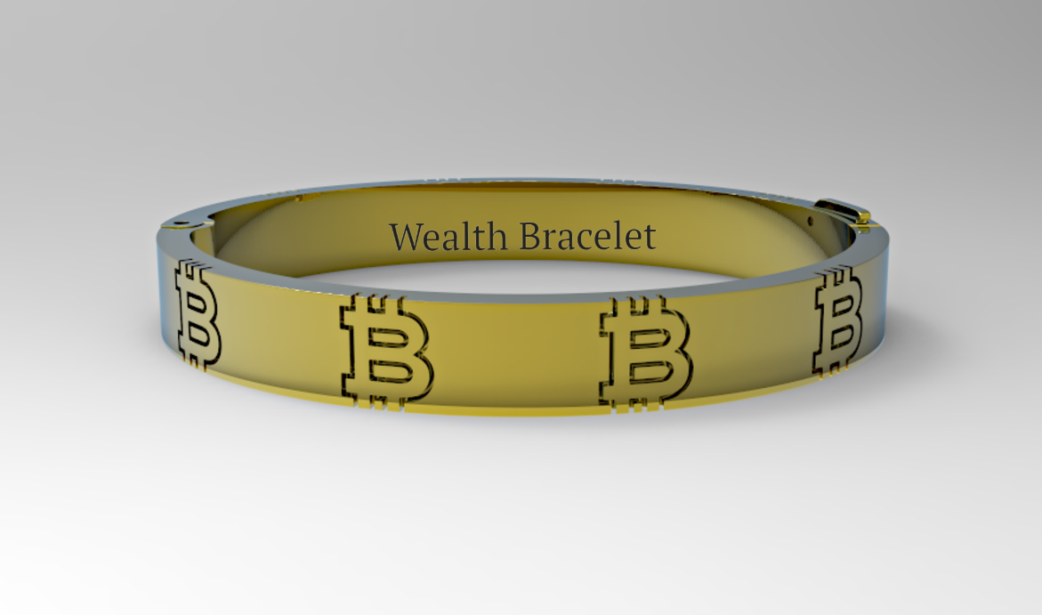 Wealth Bracelet "Bitcoin"